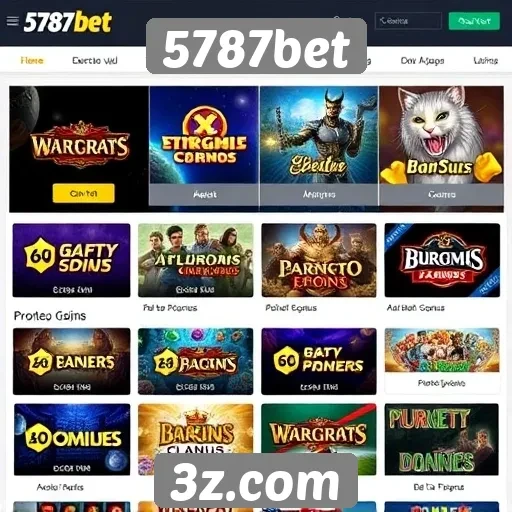 Análise das ofertas de jogos no 5787bet