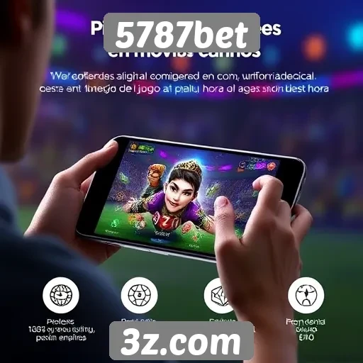 Destaques das funcionalidades móveis do 5787bet